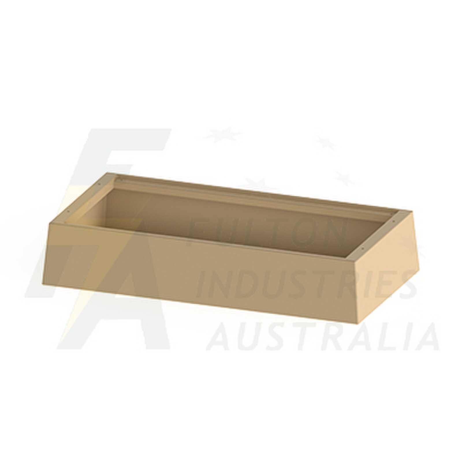 FB1575RFB beige fibreglass pillar base
